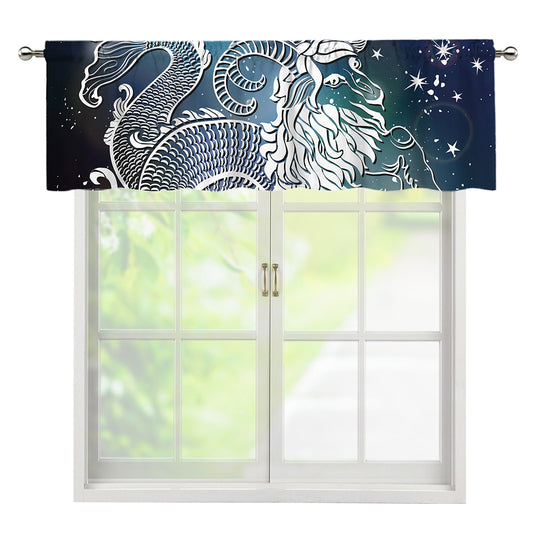Constellation Of Capricorn Print Window Valance