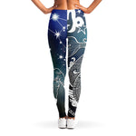 Constellation Of Capricorn Print Women's Leggings