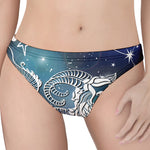 Constellation Of Capricorn Print Women's Thong