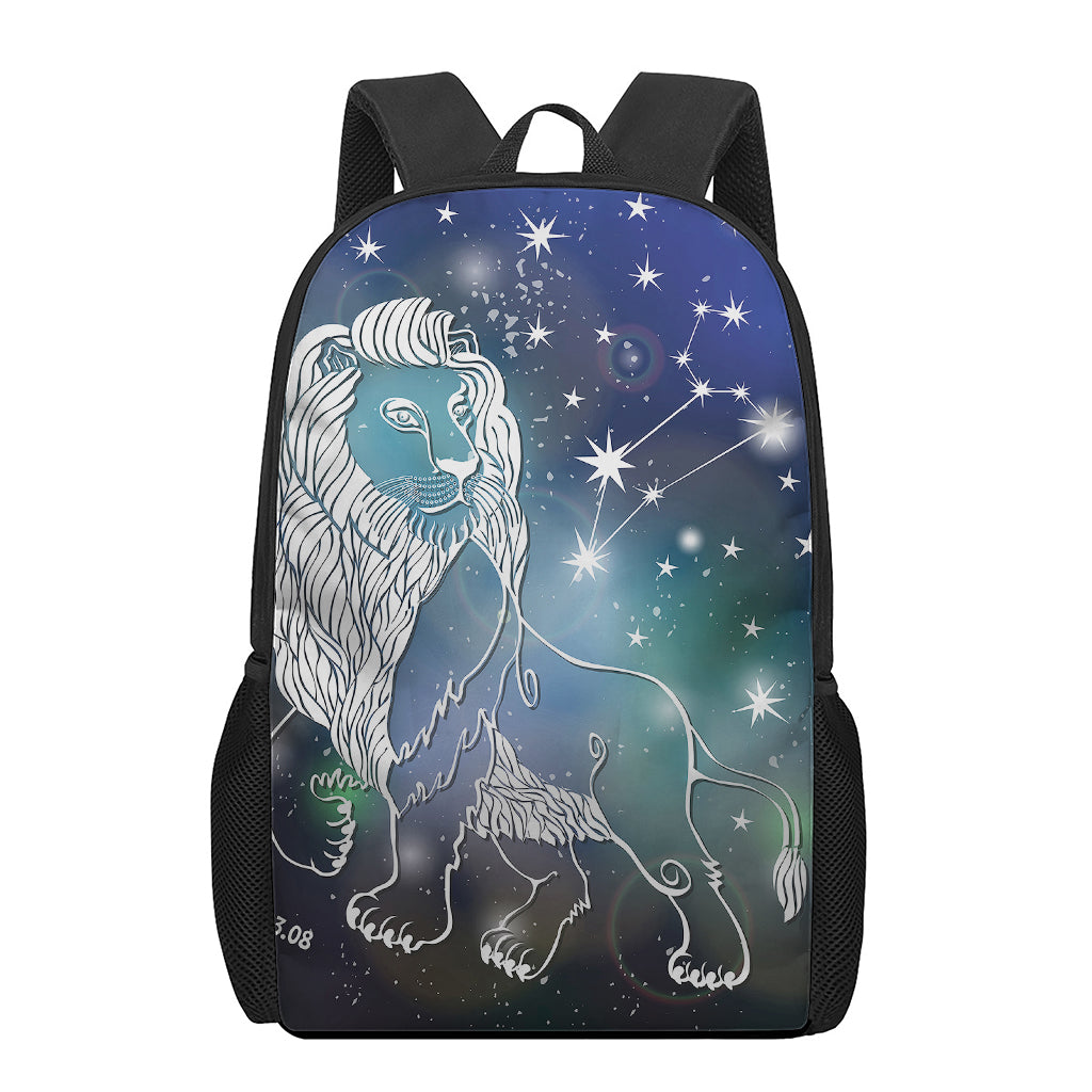Constellation Of Leo Print 17 Inch Backpack