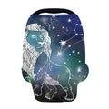 Constellation Of Leo Print Baby Seat Cover