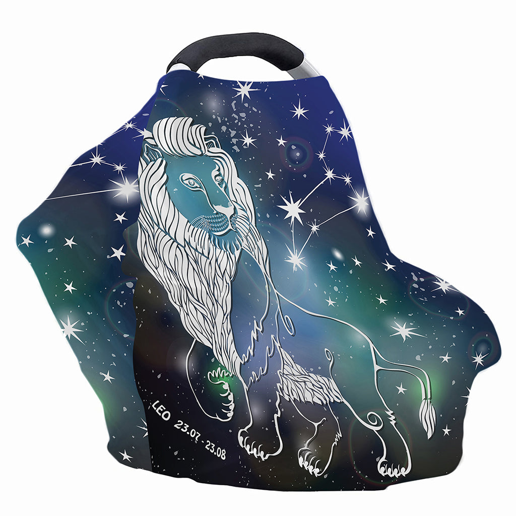 Constellation Of Leo Print Baby Seat Cover