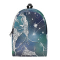 Constellation Of Leo Print School Backpack
