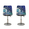 Constellation Of Leo Print Bar Stool Covers