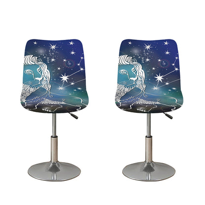 Constellation Of Leo Print Bar Stool Covers