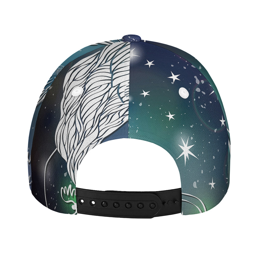 Constellation Of Leo Print Baseball Cap