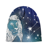 Constellation Of Leo Print Beanie