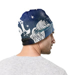 Constellation Of Leo Print Beanie