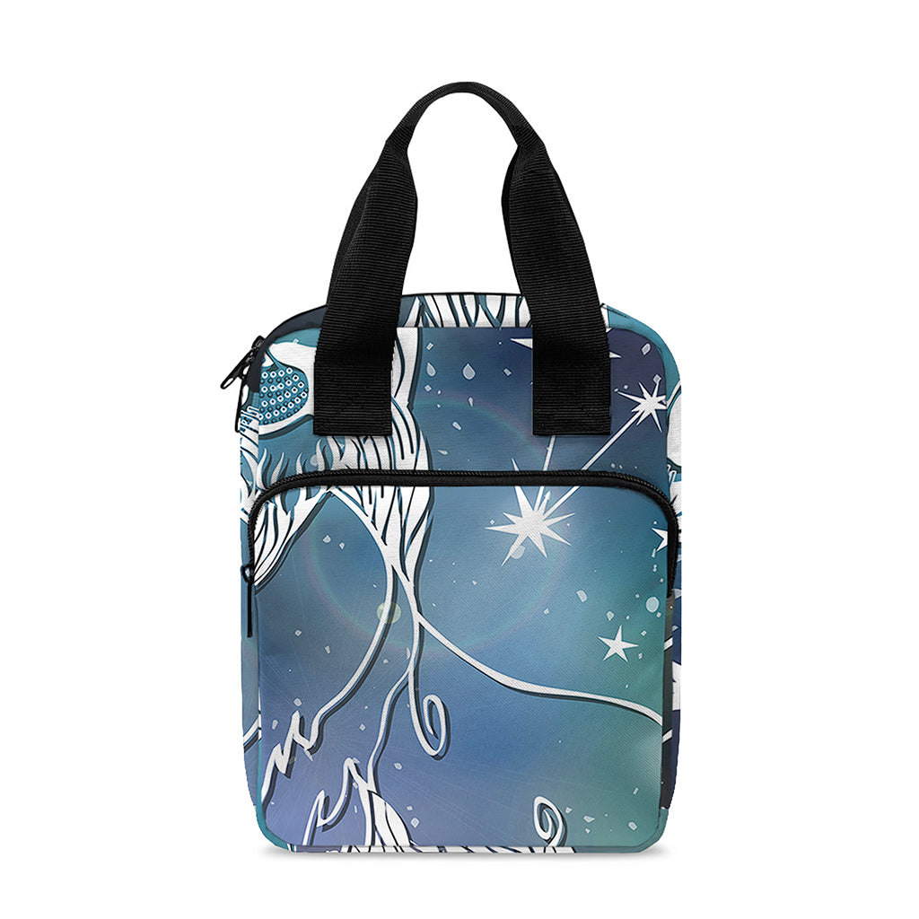 Constellation Of Leo Print Bible Tote Bag