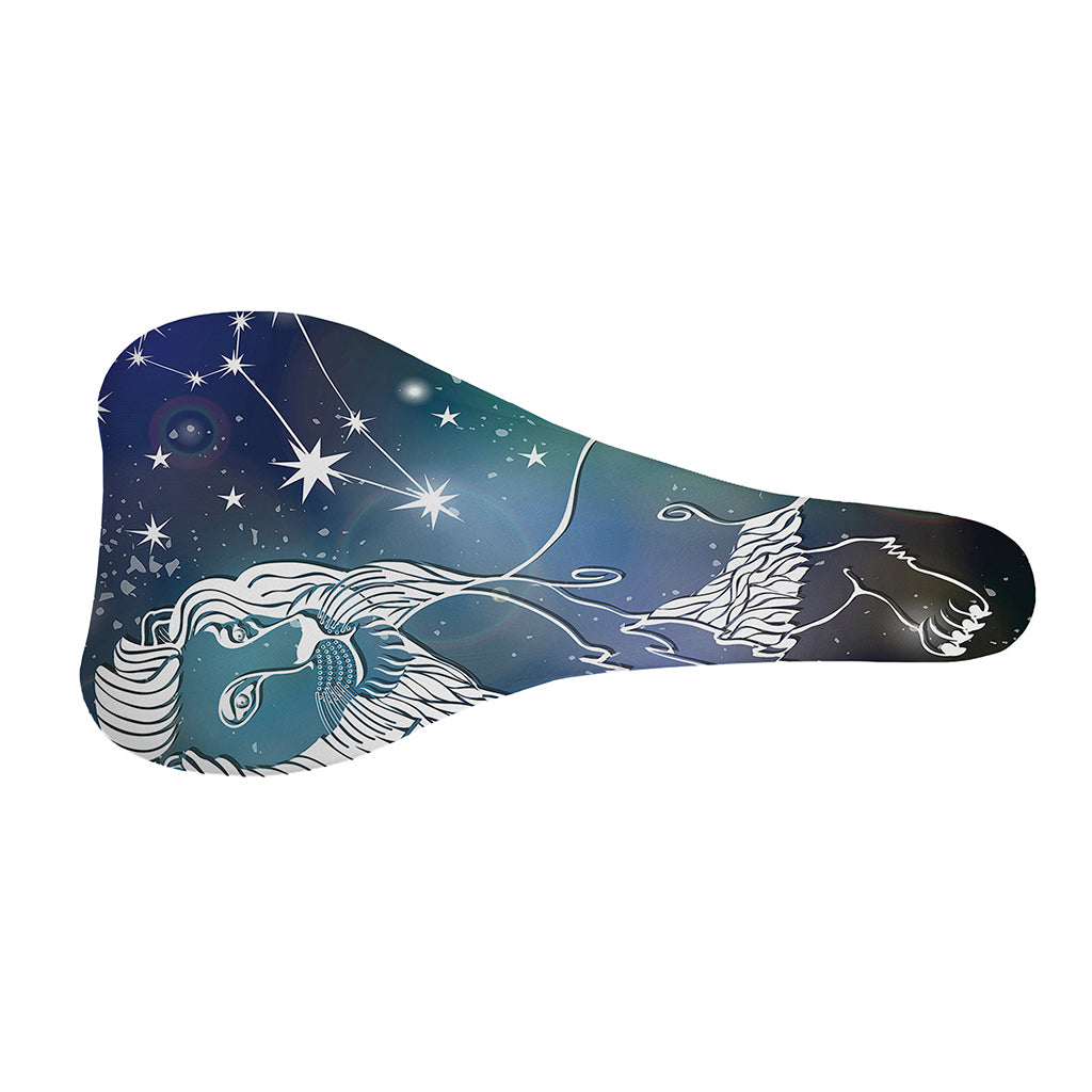 Constellation Of Leo Print Bicycle Seat Cover
