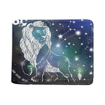 Constellation Of Leo Print Bifold Wallet