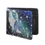 Constellation Of Leo Print Bifold Wallet
