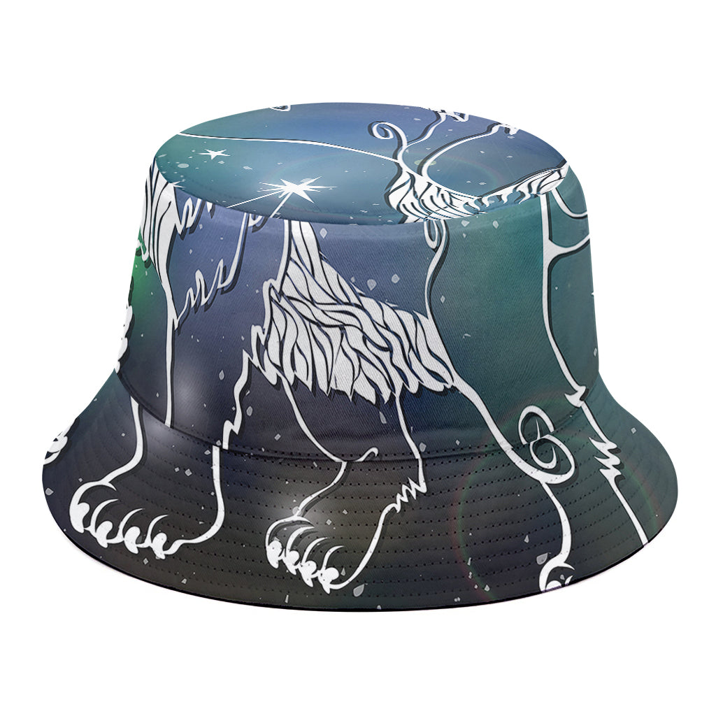 Constellation Of Leo Print Bucket Hat