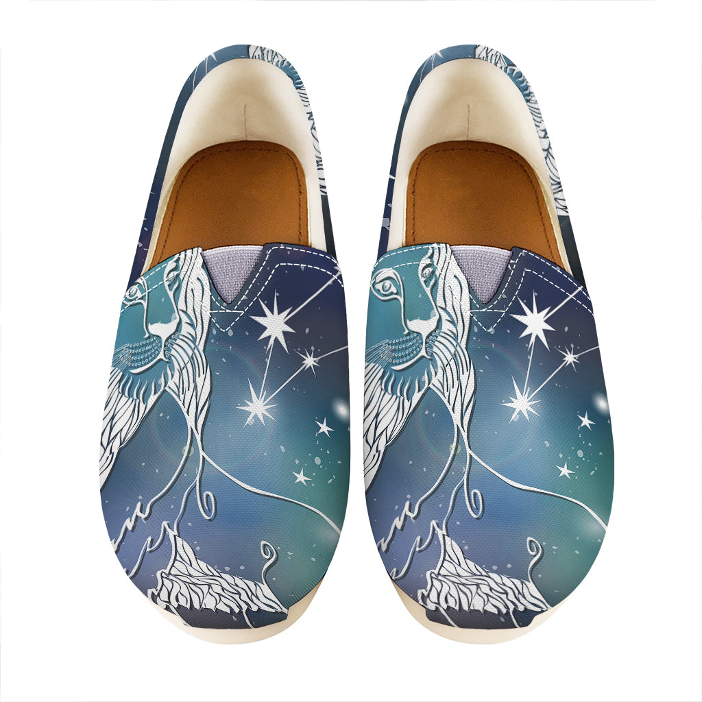 Constellation Of Leo Print Casual Shoes