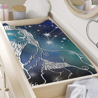 Constellation Of Leo Print Changing Pad Cover