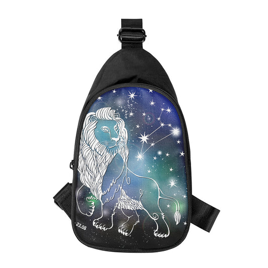 Constellation Of Leo Print Chest Bag