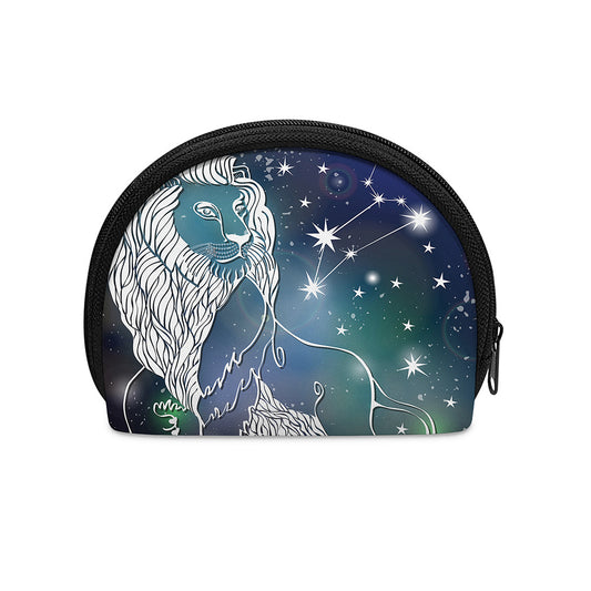 Constellation Of Leo Print Coin Purse