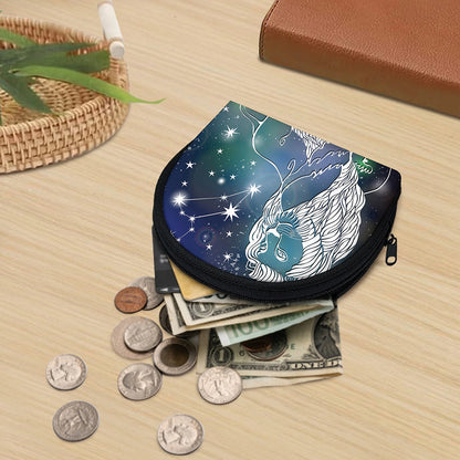 Constellation Of Leo Print Coin Purse