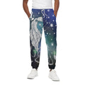 Constellation Of Leo Print Cotton Sweatpants