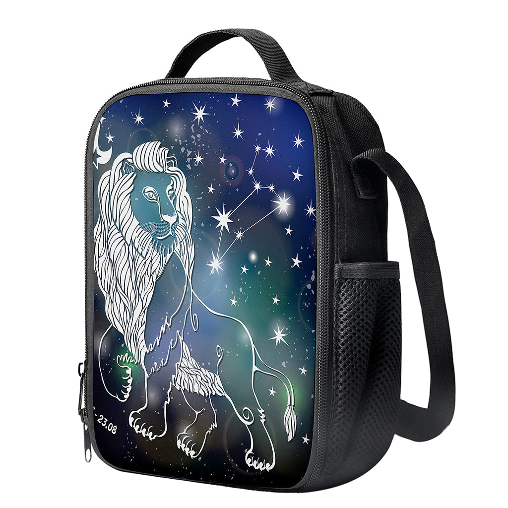 Constellation Of Leo Print Crossbody Lunch Bag