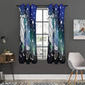 Constellation Of Leo Print Grommet Curtain Panels