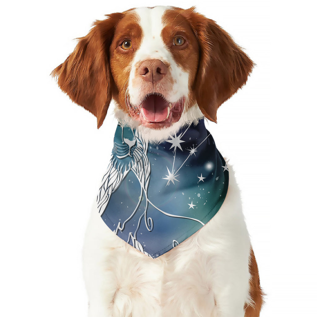 Constellation Of Leo Print Dog Bandana