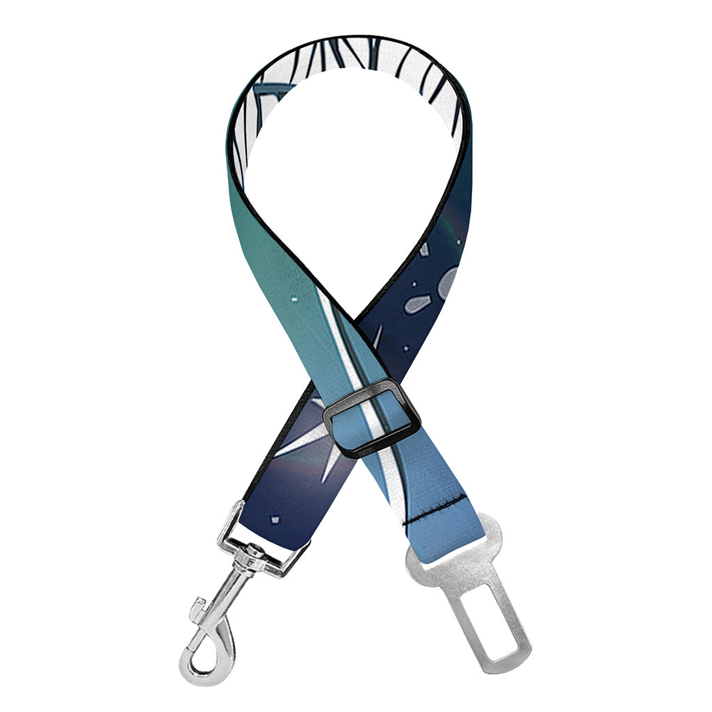 Constellation Of Leo Print Dog Seat Belt