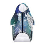 Constellation Of Leo Print Dog Zip Up Hoodie