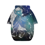 Constellation Of Leo Print Dog Zip Up Hoodie
