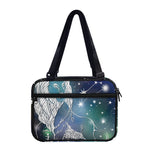 Constellation Of Leo Print Double Strap Bible Bag
