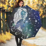 Constellation Of Leo Print Foldable Umbrella