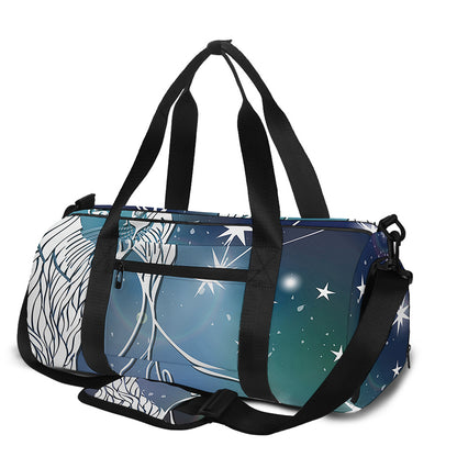 Constellation Of Leo Print Gym Bag