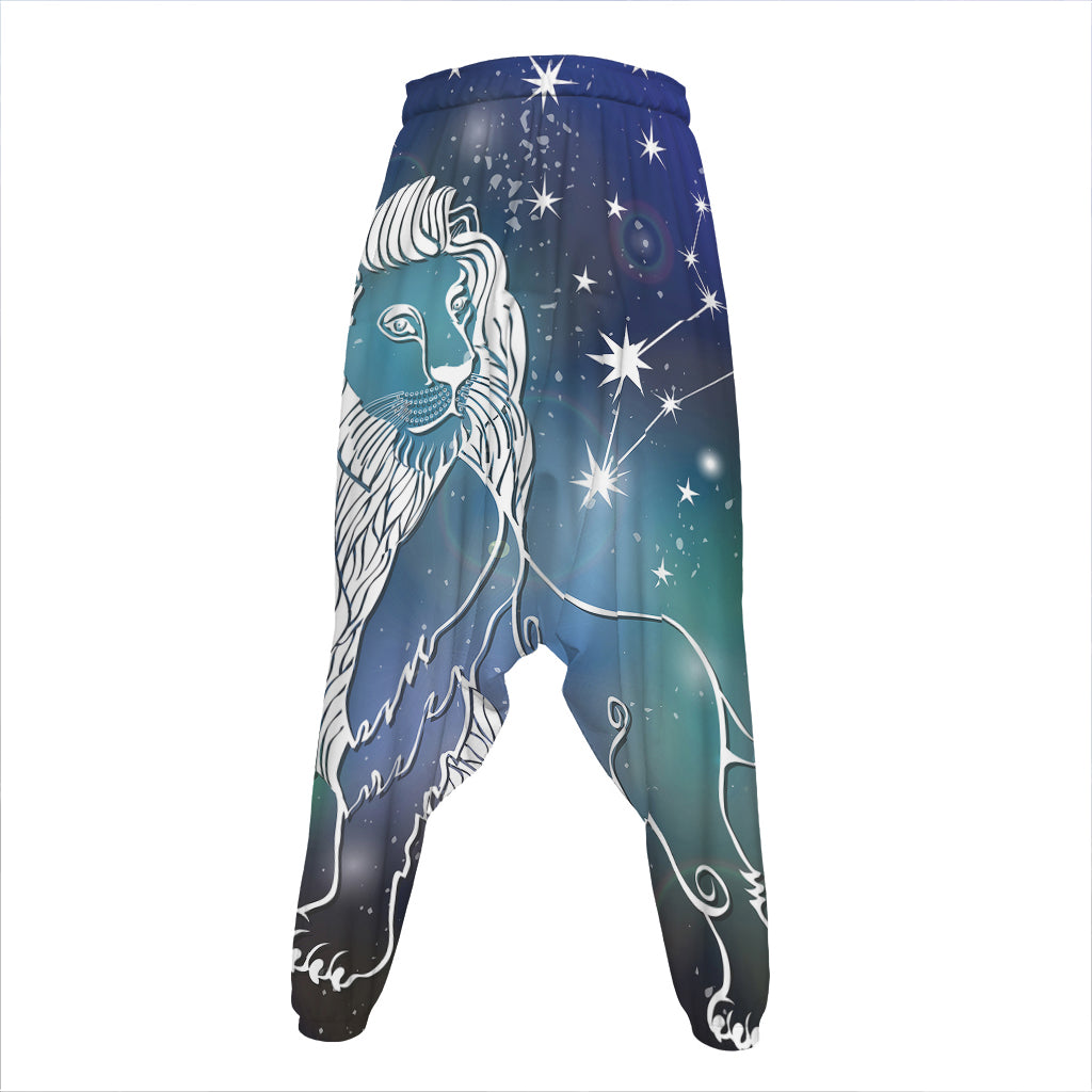 Constellation Of Leo Print Hammer Pants