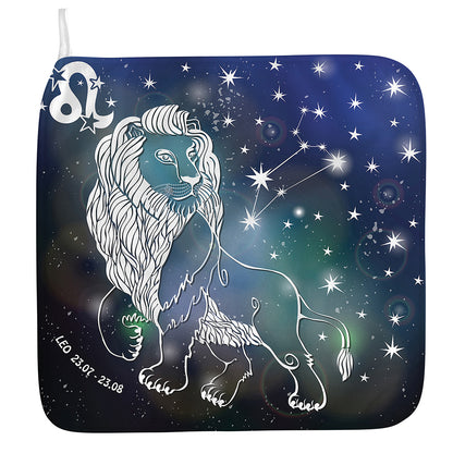 Constellation Of Leo Print Hand Towel