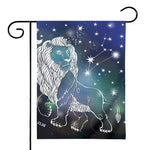 Constellation Of Leo Print House Flag