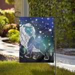 Constellation Of Leo Print House Flag