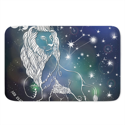Constellation Of Leo Print Indoor Door Mat