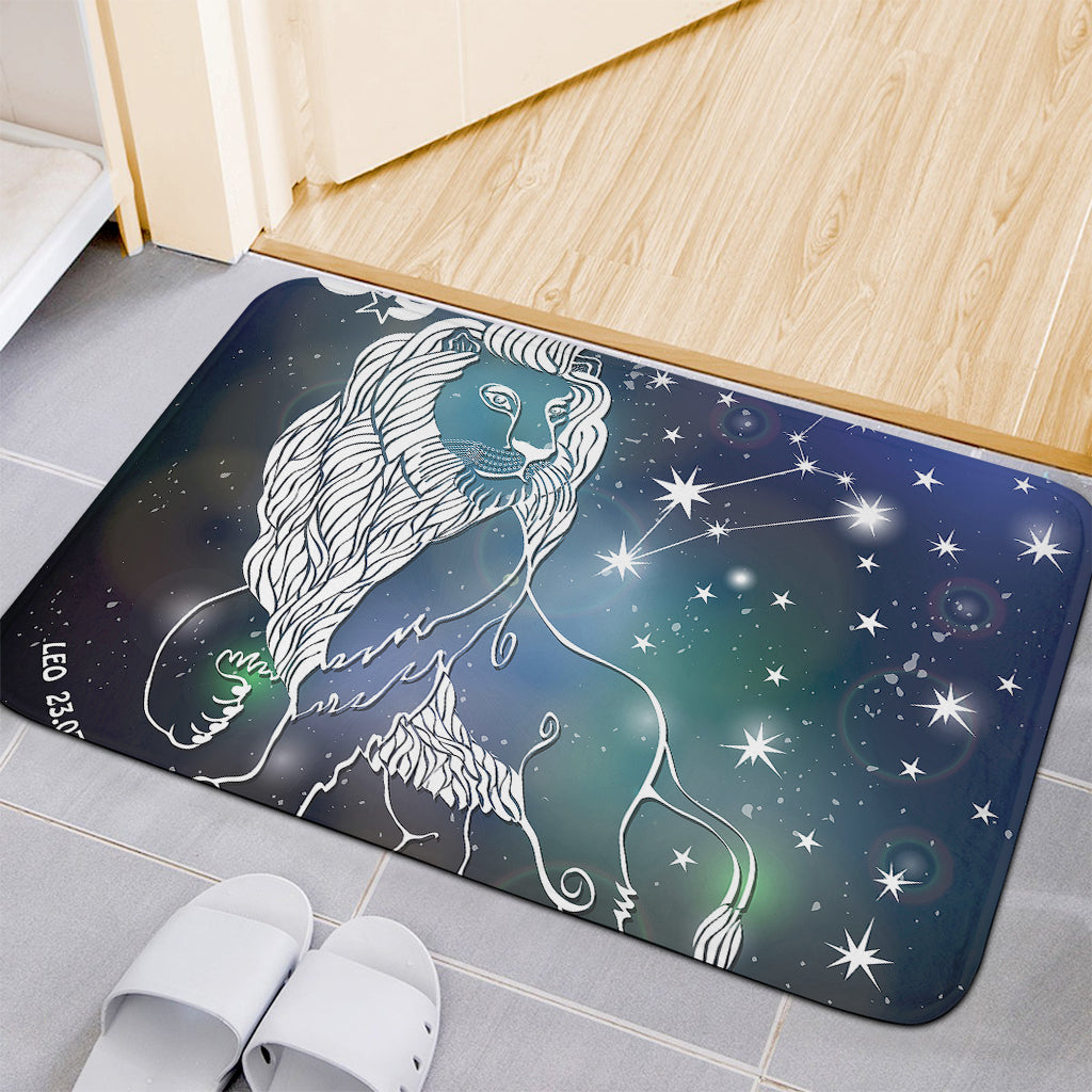 Constellation Of Leo Print Indoor Door Mat