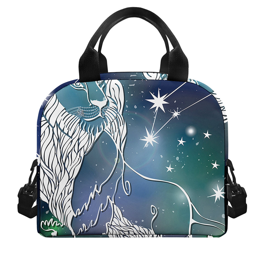 Constellation Of Leo Print Insulated Lunch Bag