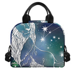 Constellation Of Leo Print Insulated Lunch Bag