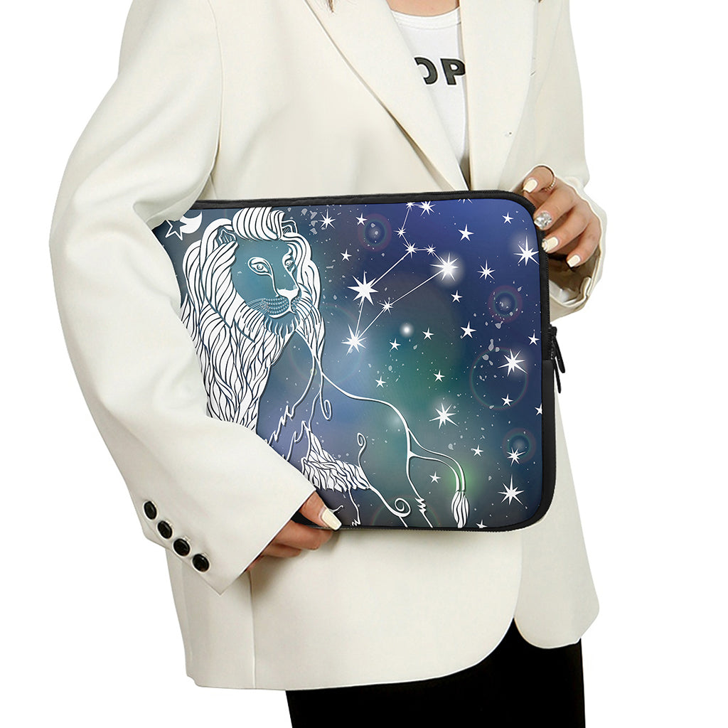 Constellation Of Leo Print Laptop Sleeve