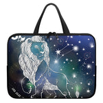 Constellation Of Leo Print Laptop Sleeve With Handle