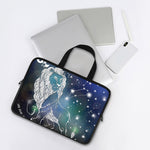 Constellation Of Leo Print Laptop Sleeve With Handle