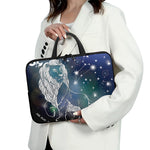 Constellation Of Leo Print Laptop Sleeve With Handle