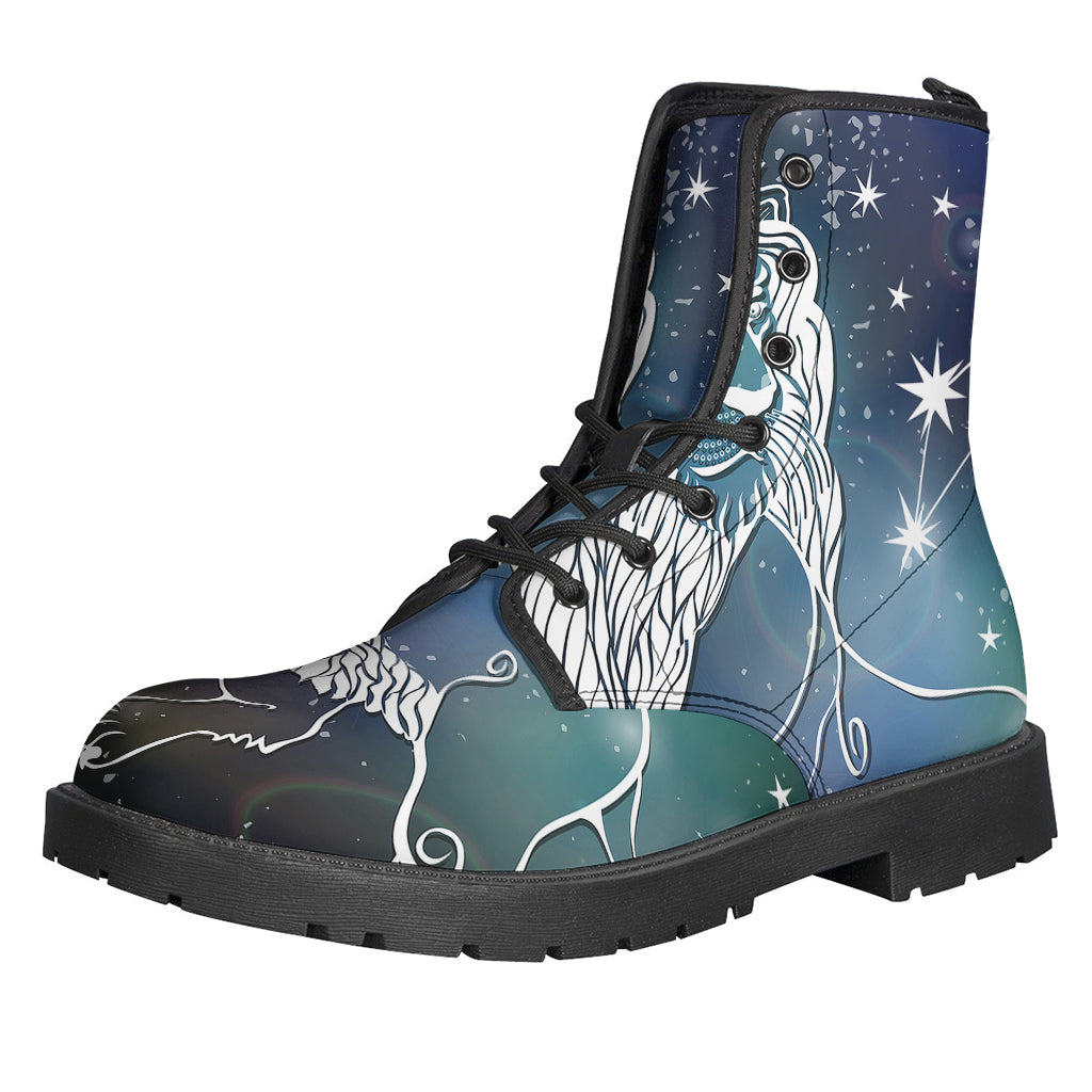 Constellation Of Leo Print Backpack