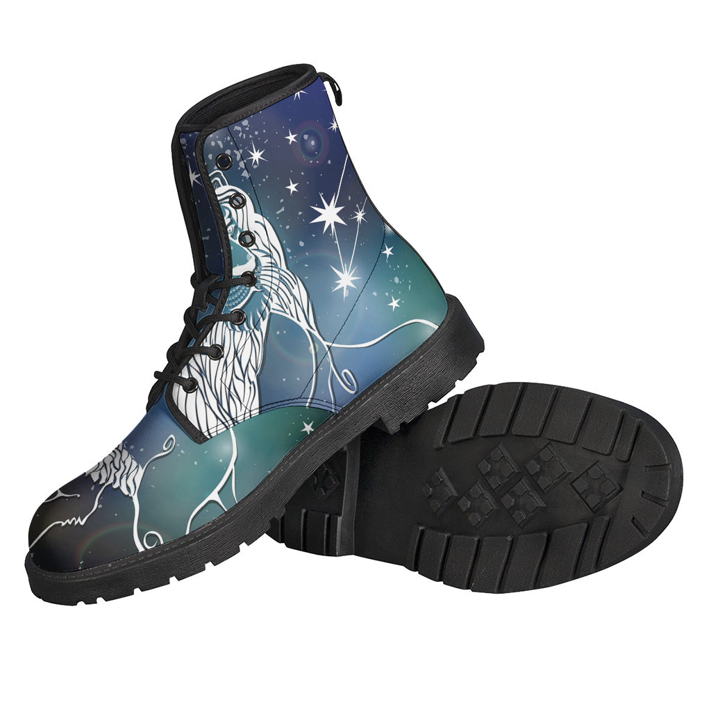 Constellation Of Leo Print Backpack