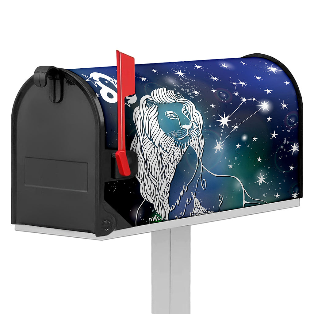 Constellation Of Leo Print Mailbox Cover