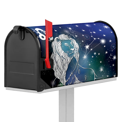 Constellation Of Leo Print Mailbox Cover