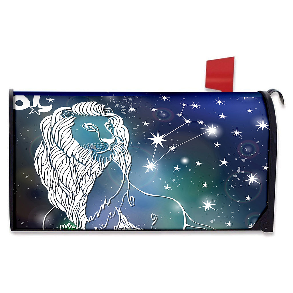 Constellation Of Leo Print Mailbox Cover