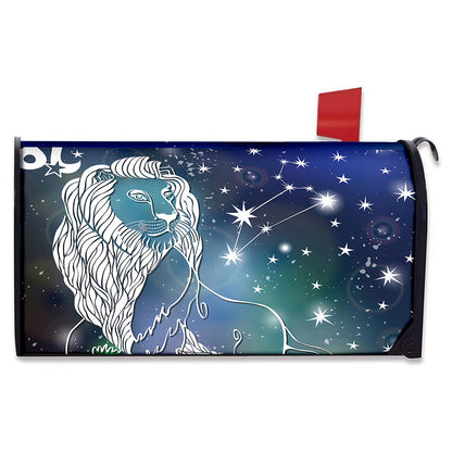 Constellation Of Leo Print Mailbox Cover